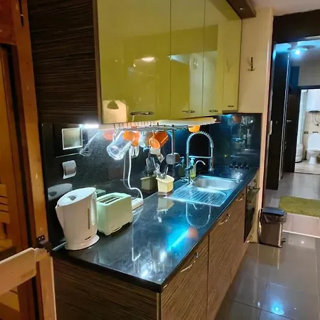 One Bedroom Flat With Sauna アパート *